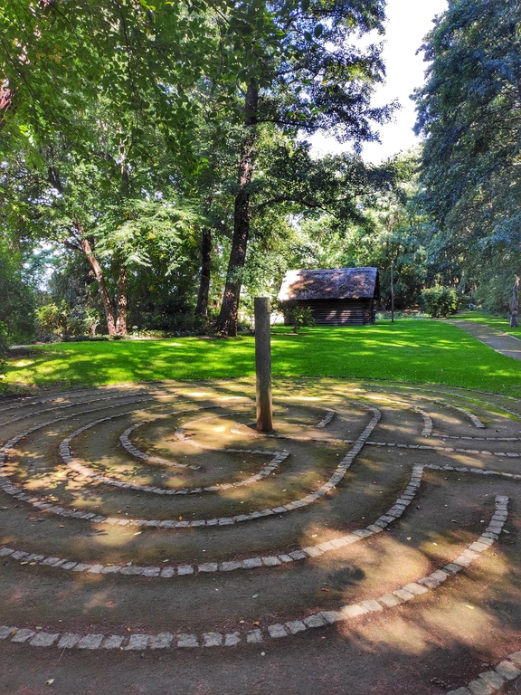 Labyrinth im Garten der Sinne 